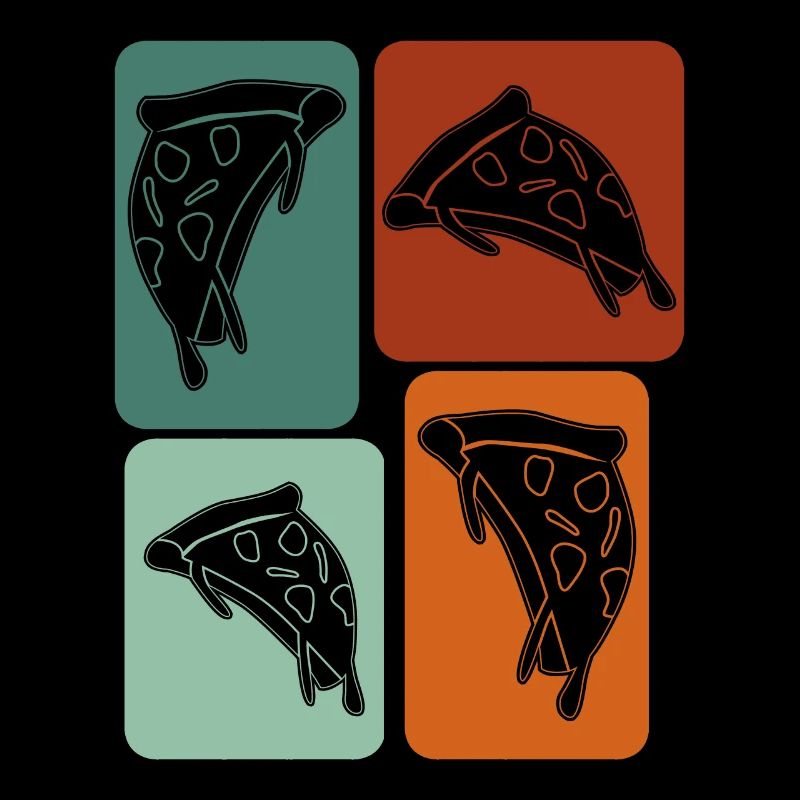 Pizza Pizzaria retro pizza maker