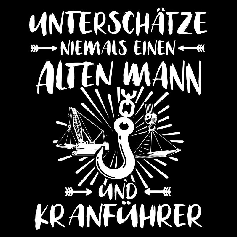 Kranfahrer Kranführer Kran Fahren