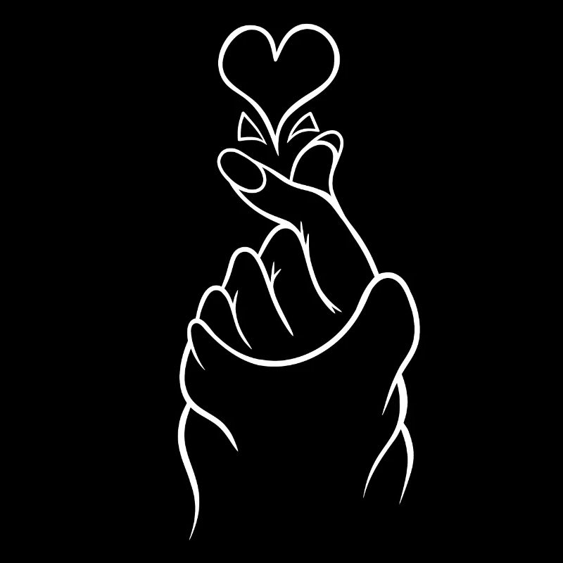 Heart Snapping - Korean Finger Heart