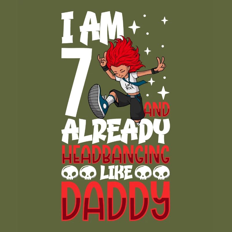 Ich bin 7 - Mädchen Rocker