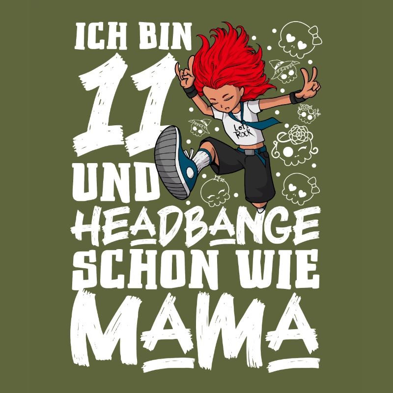 Ich bin 11 - Mädchen Rocker