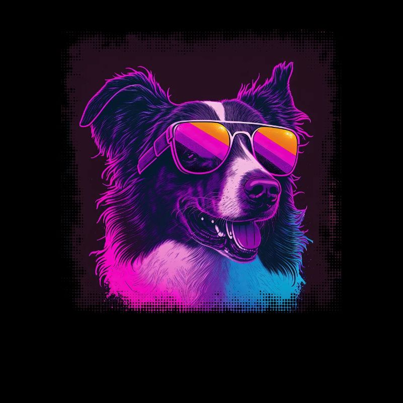 Hunde Spruch Border Collie Design