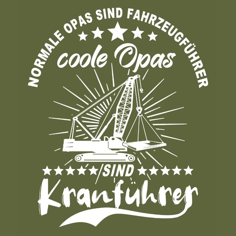 Kranfahrer Opa Kran