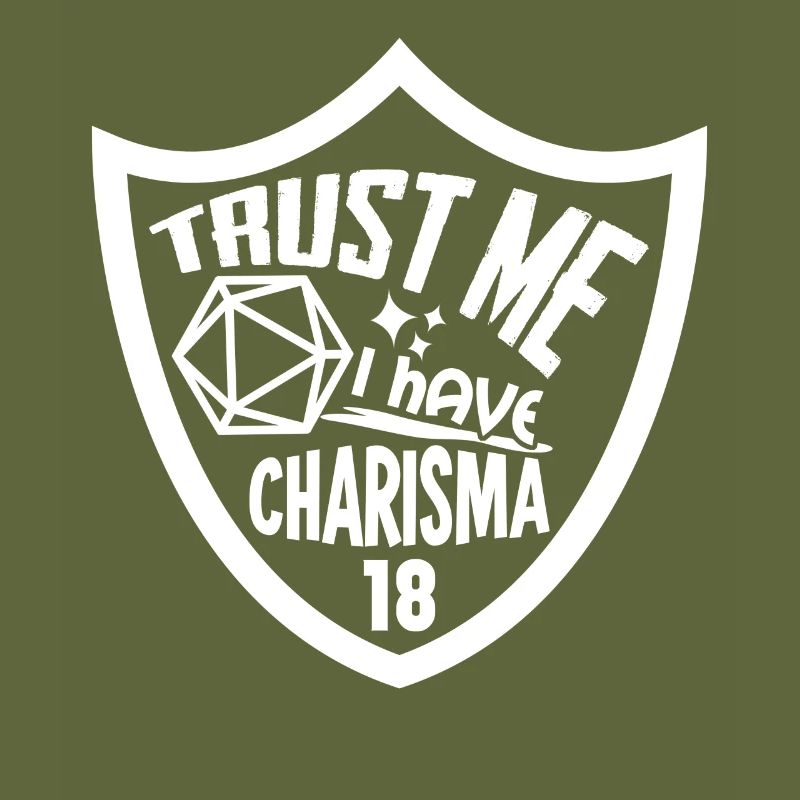 Tabletop Charisma RPG D20 Cube