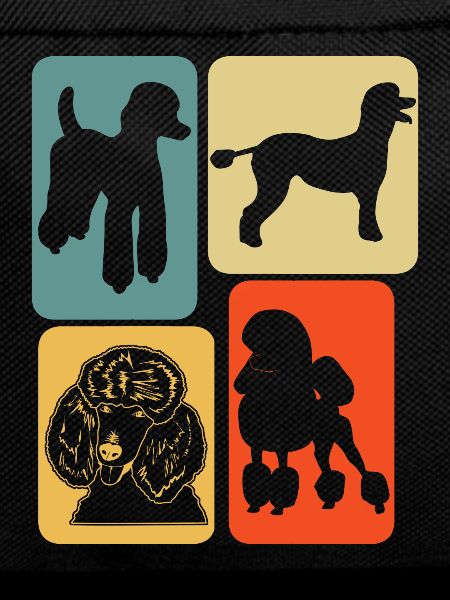 Poodle Retro Dogs