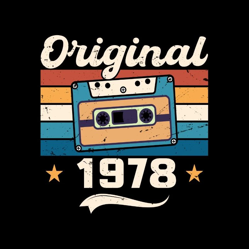 Born Gift Original 1978 Gift Idea 1978