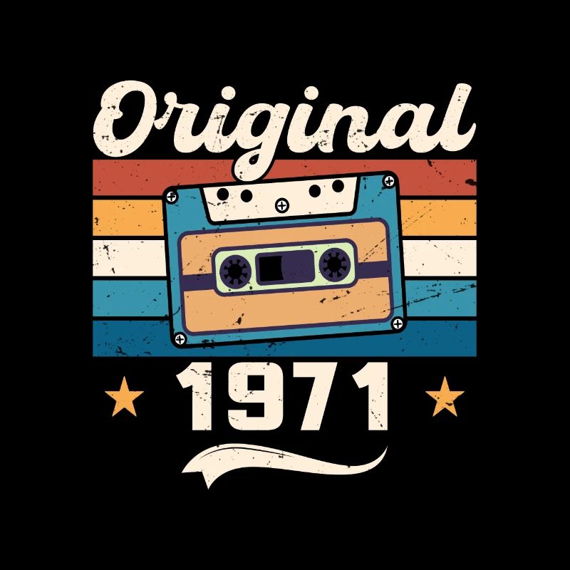 Born Gift Original 1971 Gift Idea 1971