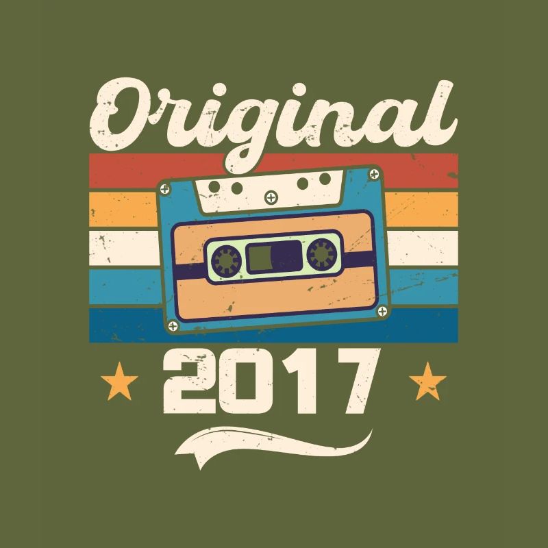 Geboren Geschenk Original 2017 Geschenkidee 2017