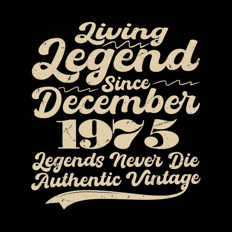 Es war einmal eine Legende. Dezember 1975 Geburts