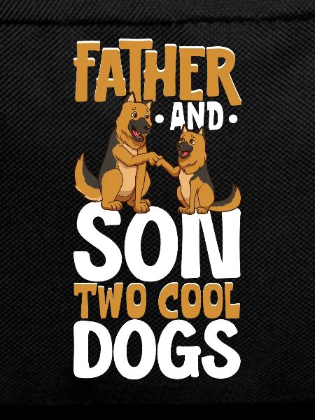 Cool dogs - father and son