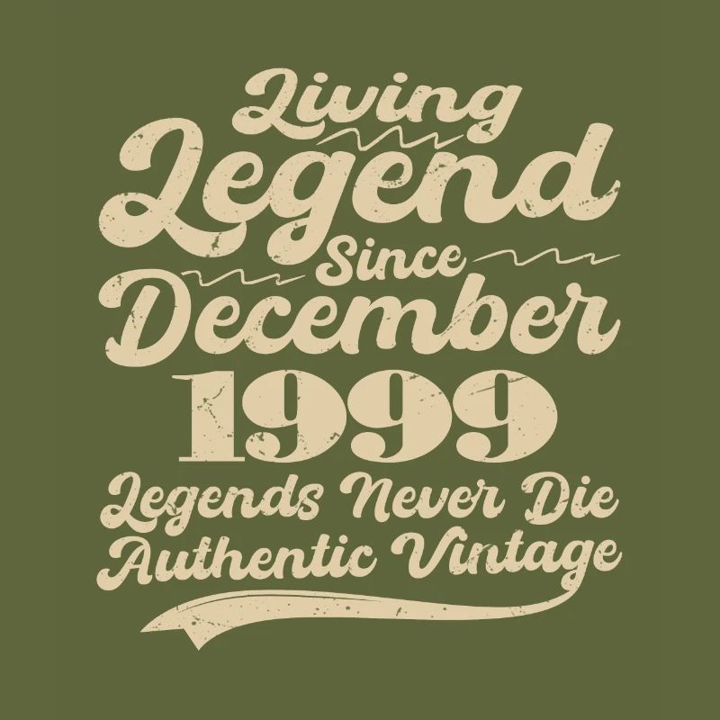 Once upon a time there was a legend. December 1999 Birth