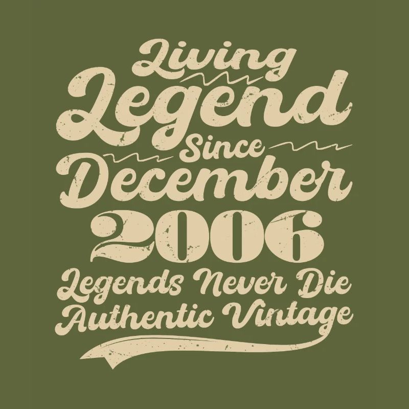 Es war einmal eine Legende. Dezember 2006 Geburts