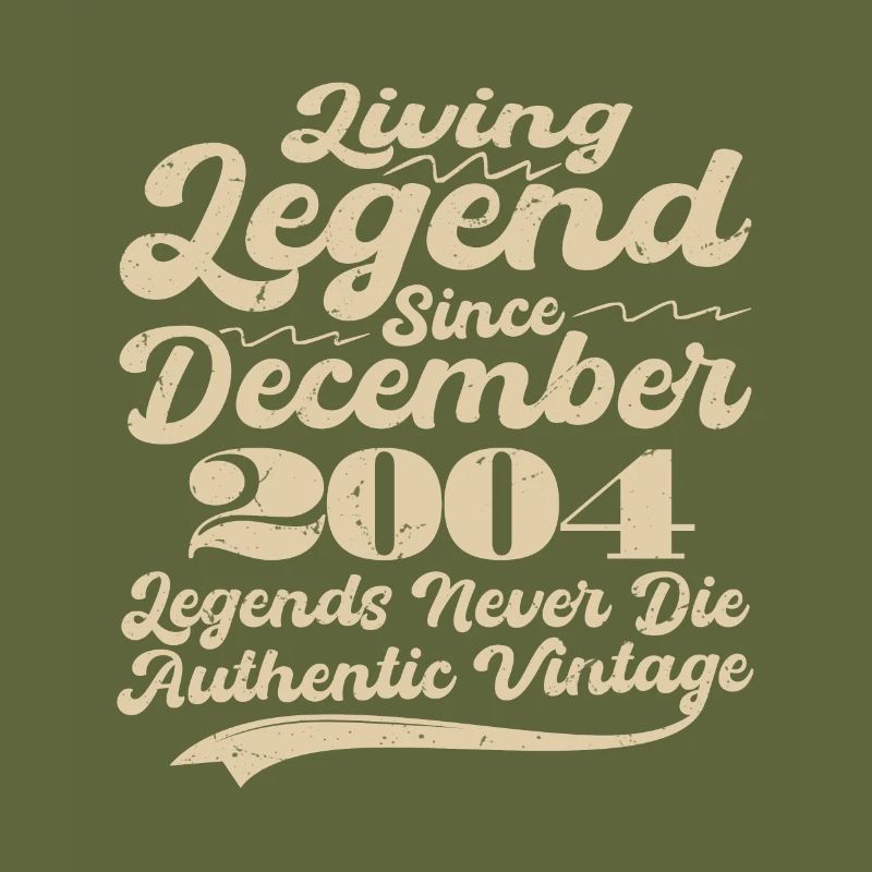 Es war einmal eine Legende. Dezember 2004 Geburts