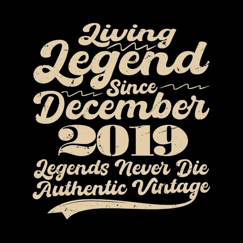 Once upon a time there was a legend. December 2019 Birth