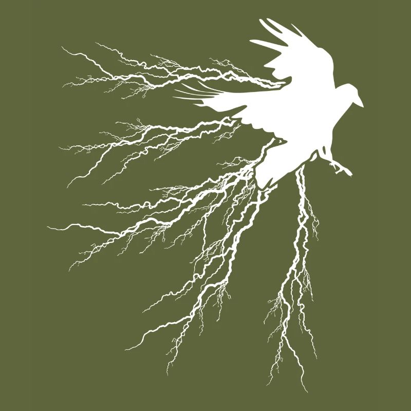 Raben Valhalla Wikinger Blitze