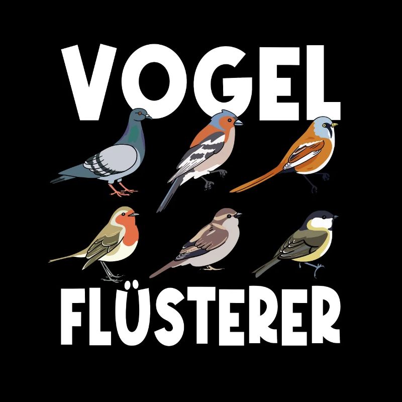 Spruch Vögel Flüsterer Ornithologie Birdwatching