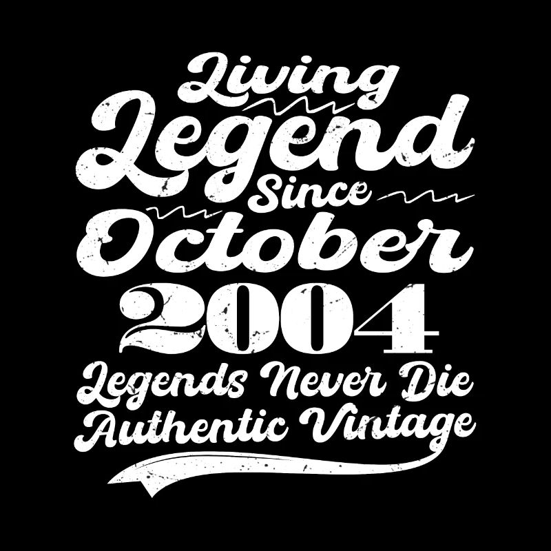 Once upon a time there was a legend. October 2004 Birth
