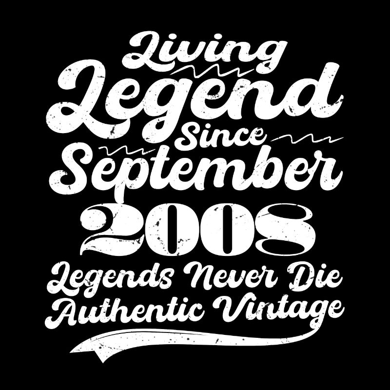 Once upon a time there was a legend. September 2008 Birth