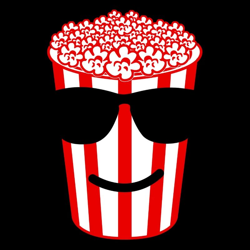 Popcorn mit Sonnenbrille
