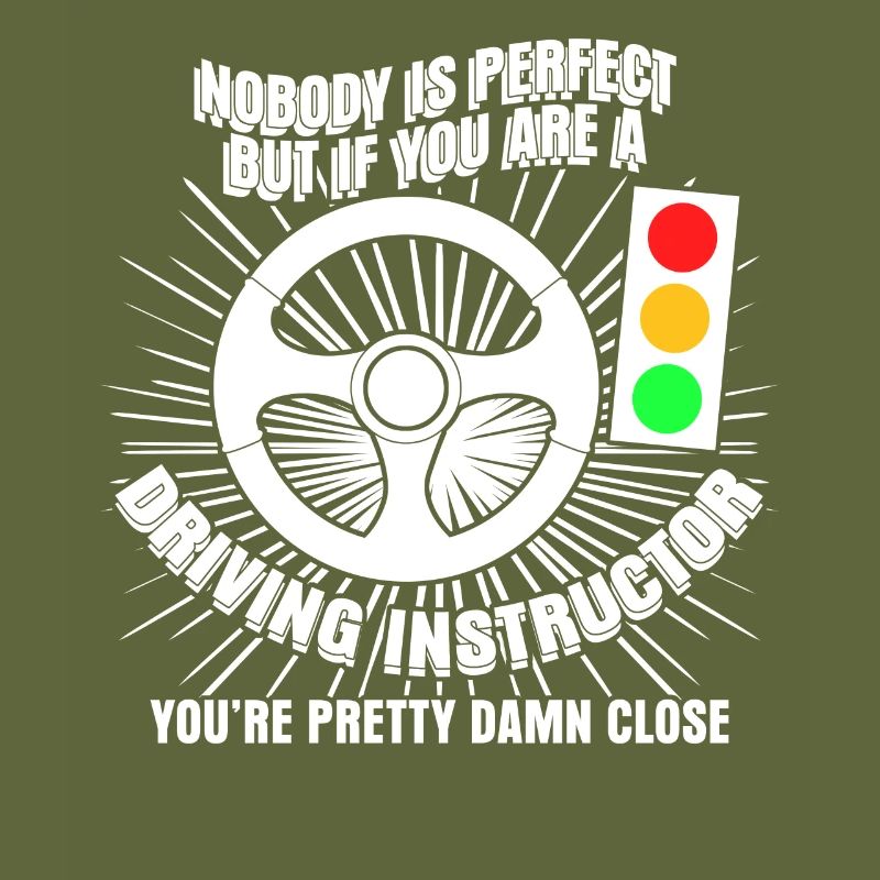 Moniteur d’auto-école Telling blague