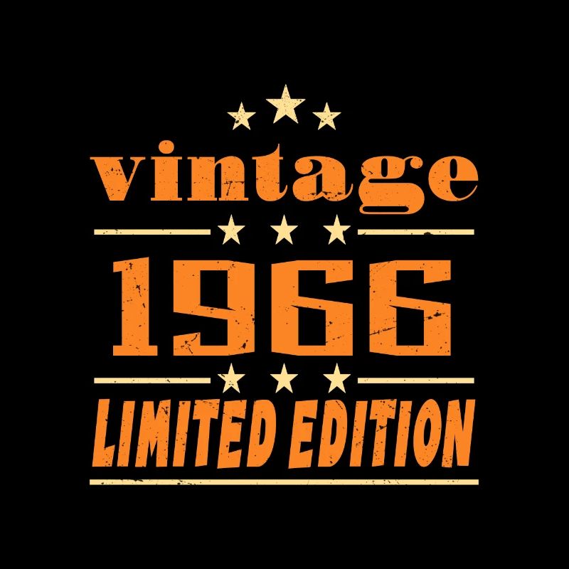 1966 Vintage Retro Birthday Bday Gift 1966