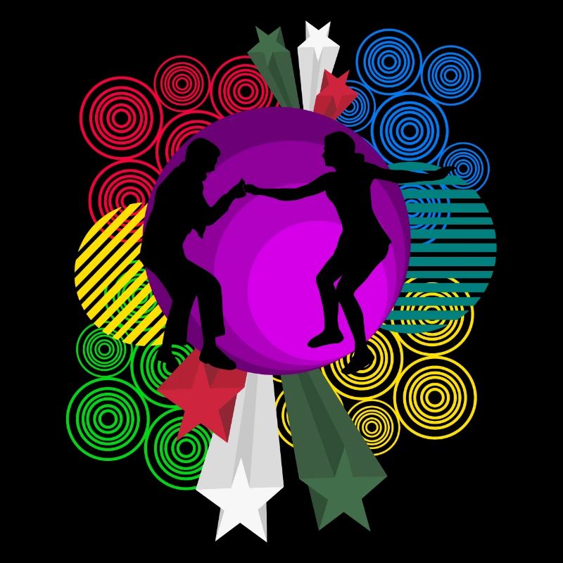 Boogie Woogie Retro Dancing Swing