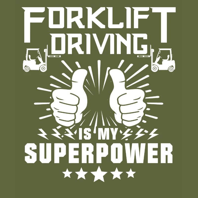 Forklift driver