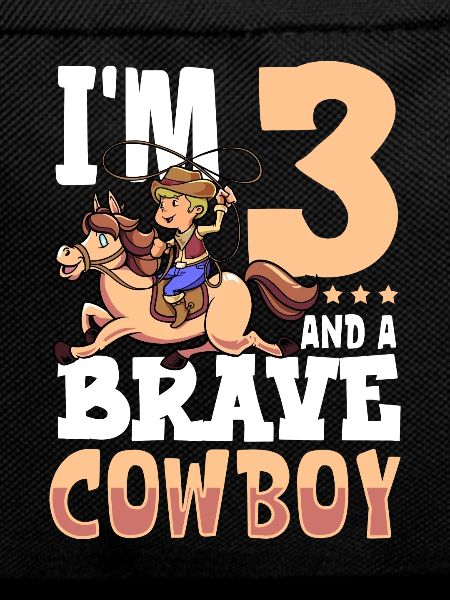 I'm 3 - Boy Cowboy