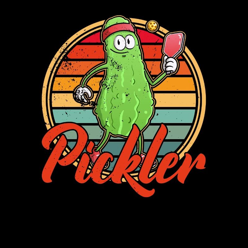 Pickelball Pickle Gurke Schläger Geschenk