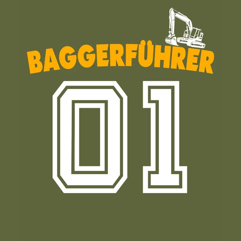 Baggerführer Bagger Baggerfahrer