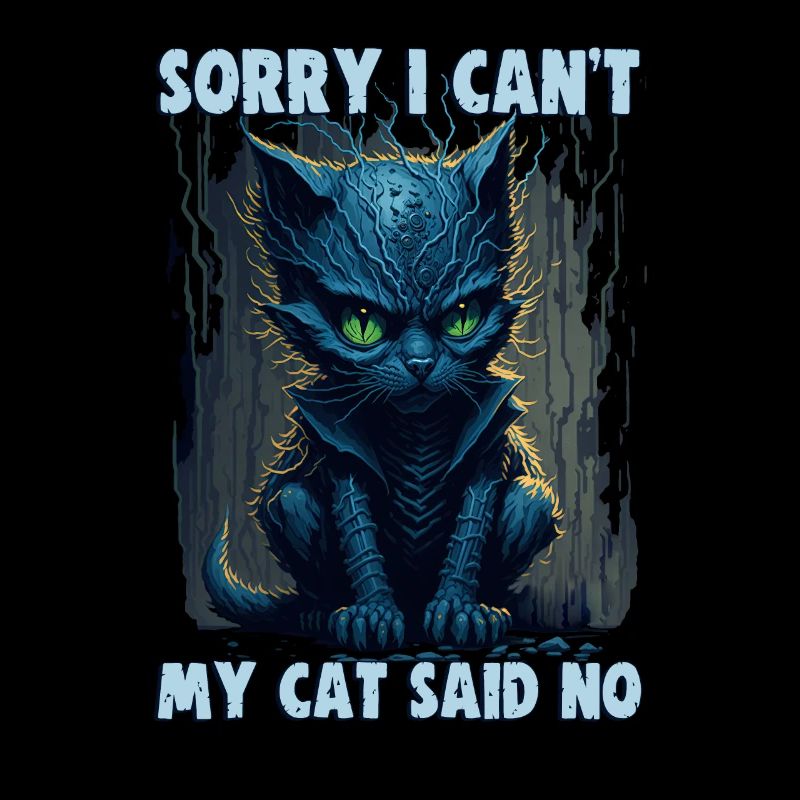 Cat Lovers Design Cat Mama Sorry I can't My