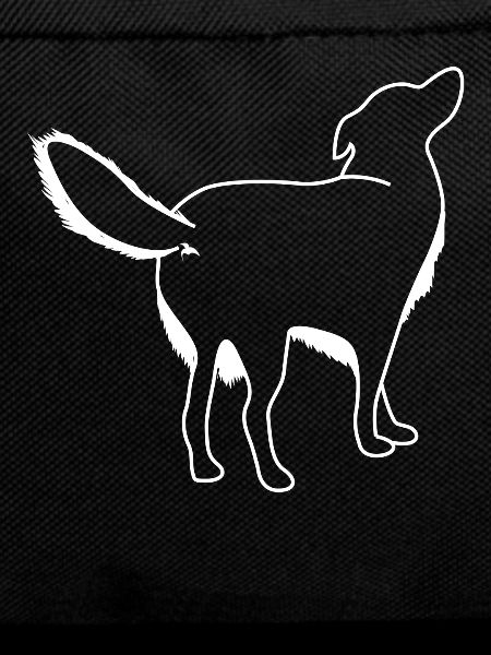 Dog from behind Dogs