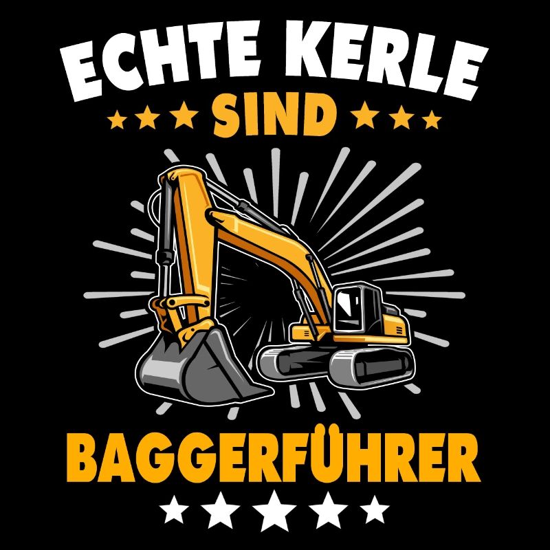 Baggerfahrer Bagger Fahren