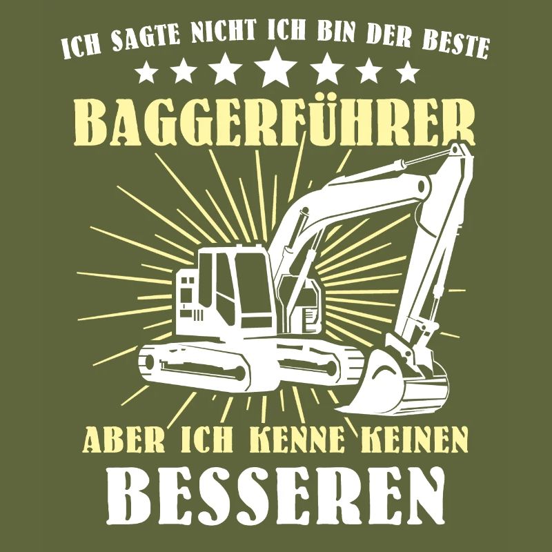 Baggerfuehrer Baggerfahrer