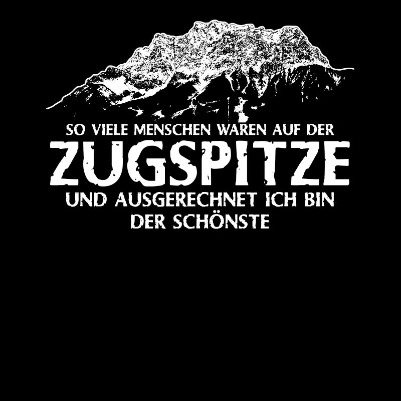 Zugspitze lustig Berge Bergsteigen