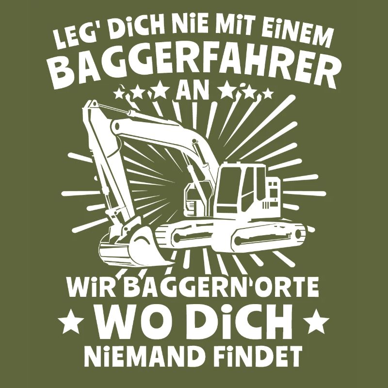 Baggerfahrer Bagger