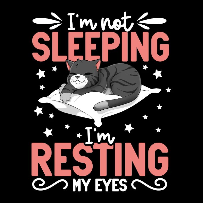I don't sleep - cat