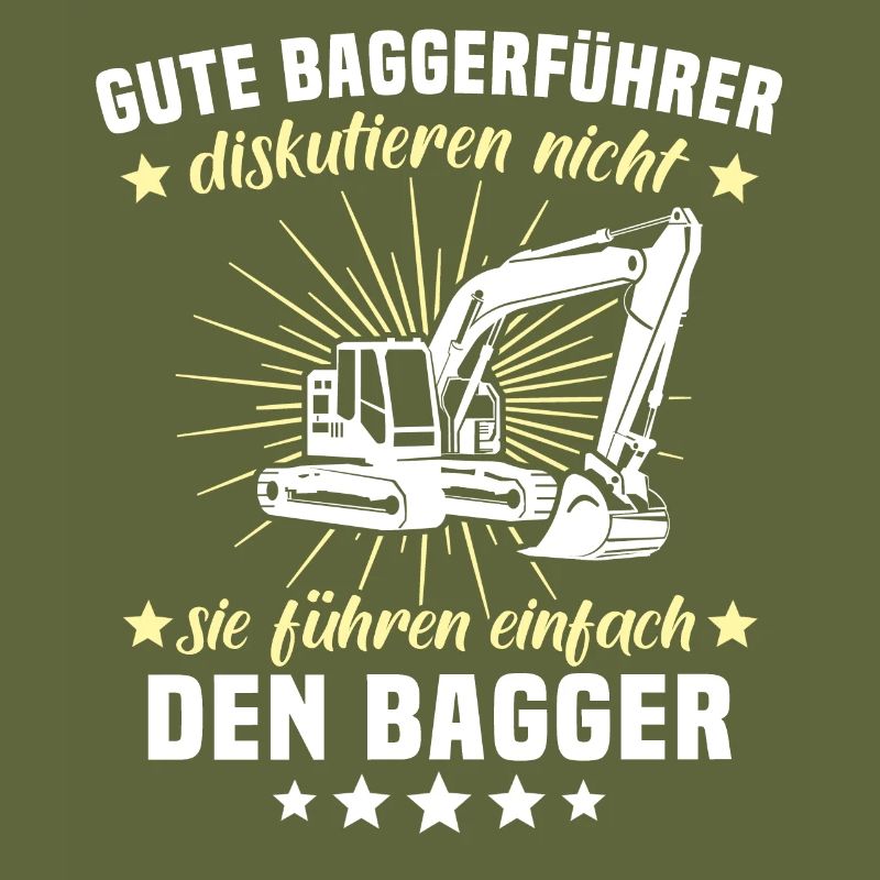Bagger Baggerfahrer