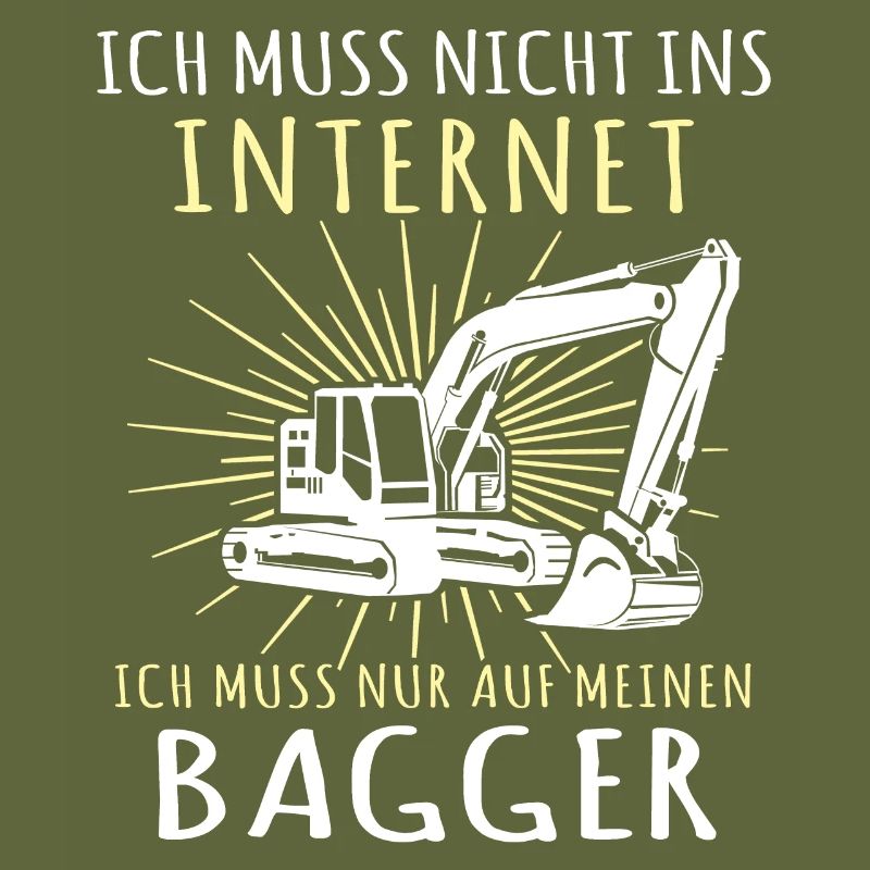 Baggerfahrer Bagger