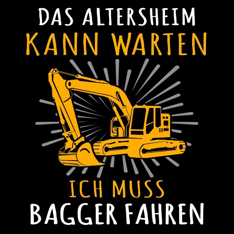 Baggerfahrer Bagger