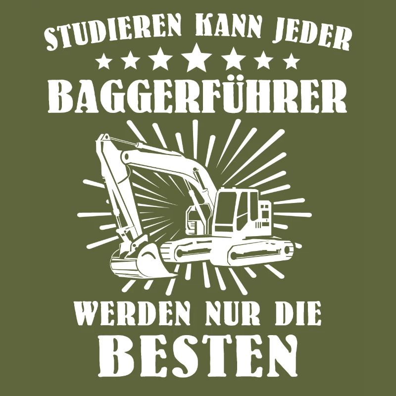 Baggerführer Bagger Baggerfahrer