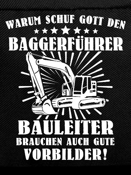 Baggerführer Bagger Baggerfahrer