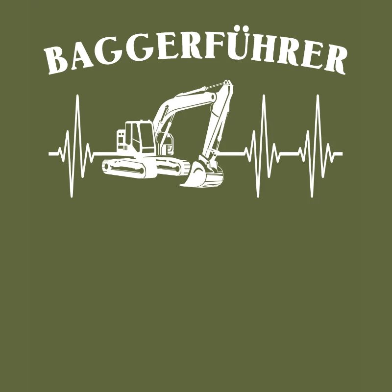 Baggerfahrer EGK Baggerführer Herzlinie Bagger