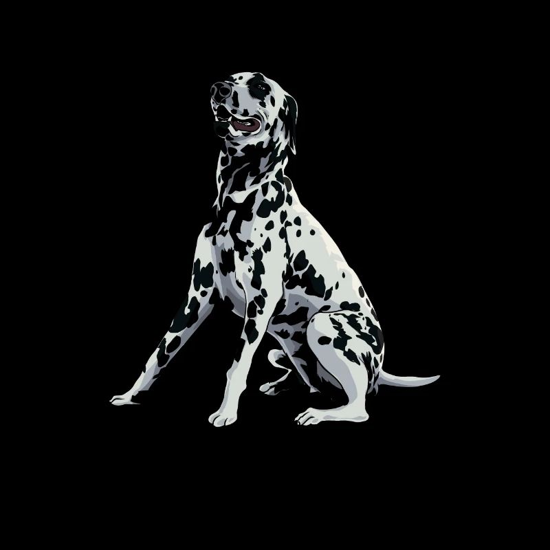 Hunde Zeichnung - Dalmatiner