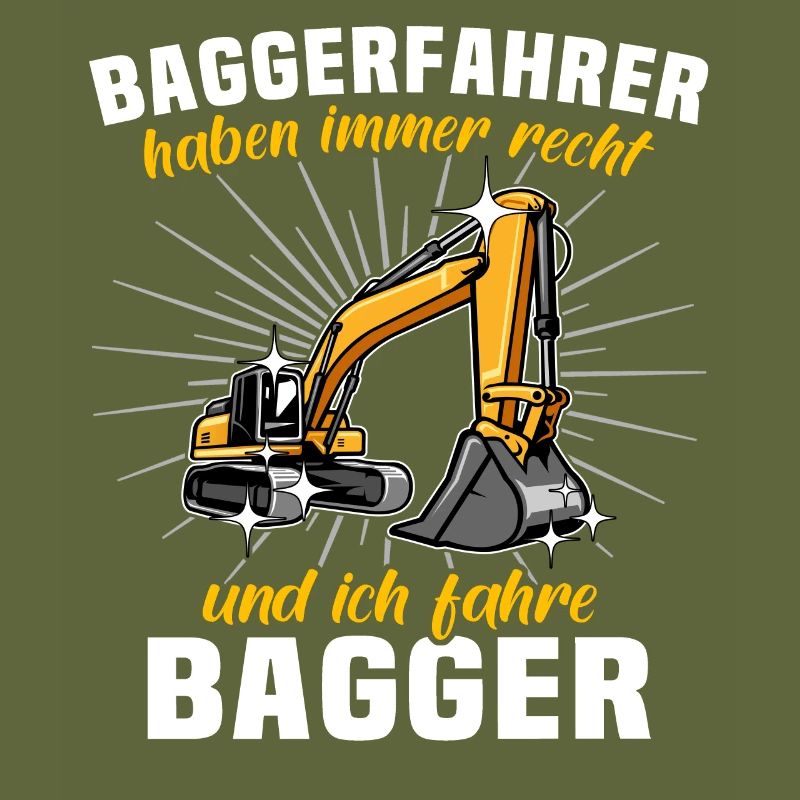 Baggerführer Bagger Baggerfahrer