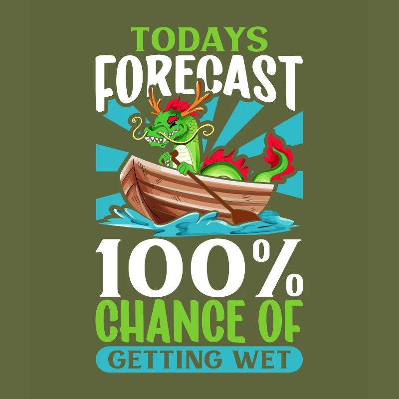 Heute wird es nass - Drachenboot