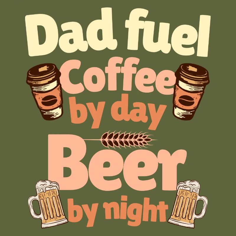 Humor Coffee Beer Daddy