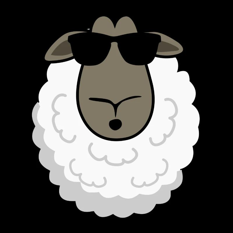 Sheep with sunglasses Sheep sheep