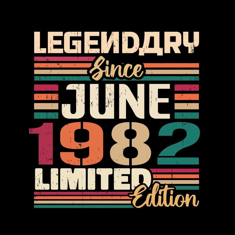 Legendary June 1982 Limited Edition June 1982