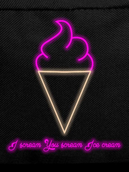 Eis Eiscreme Spruch Eisbecher